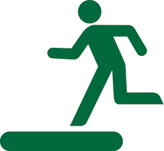 地図記号　緊急避難場所