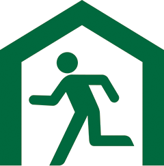 地図記号　避難所