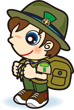 カブ隊隊長　左