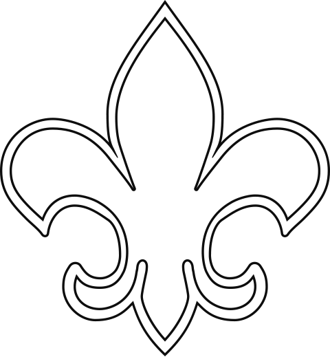 スカウト章　ゆり