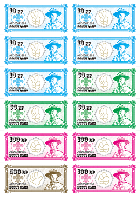 スカウト銀行券