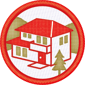 ターゲットバッジ　家庭