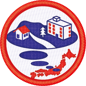 ターゲットバッジ　地域社会