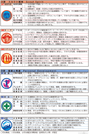 ターゲットバッジA・B群