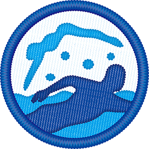 ターゲットバッジ　水泳