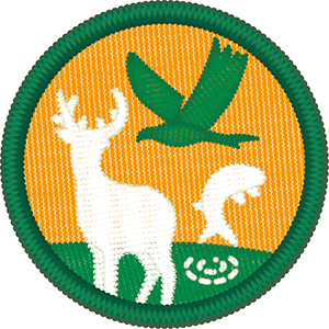 ターゲットバッジ　野生生物