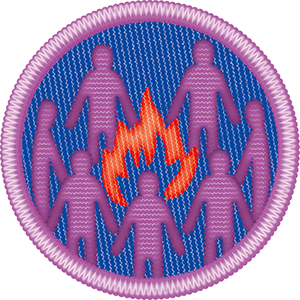 ターゲットバッジ　キャンプファイア