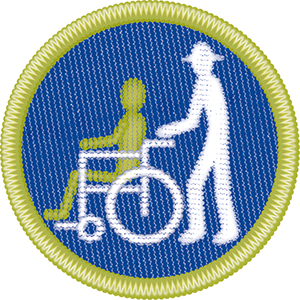 ターゲットバッジ　近隣奉仕