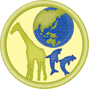 ターゲットバッジ　環境保護