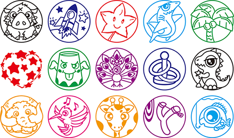 バラエティースタンプ